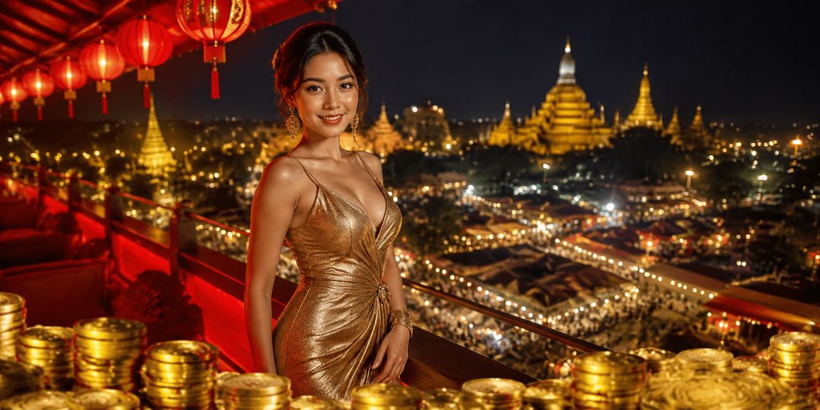 မြန်မာ့ရိုးရာ စလိုက်ဂိမ်းတွင် အာရုံစိုက်ကစားနေသော အသုံးပြုသူ
